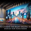 How to Choose the Right Digital Signage Display for Your Needs