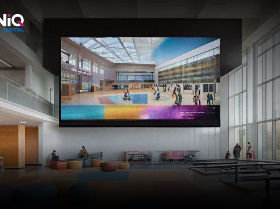 Energy-efficient LED display