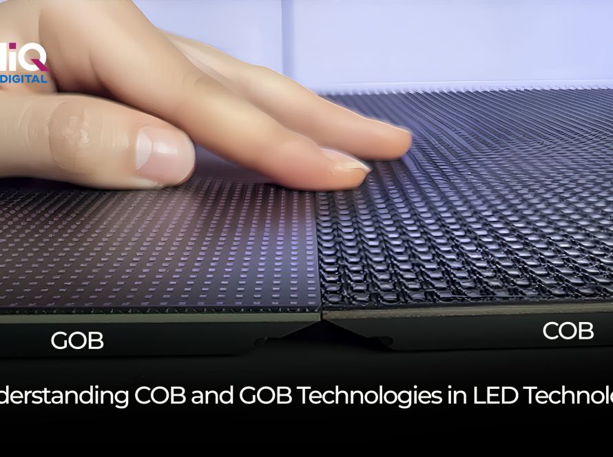 COB and GOB technologies in LED display