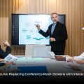 Why Businesses Are Replacing Conference Room Screens with Interactive Flat Panels 